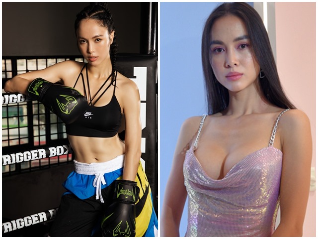 Đời sống Showbiz - Rũ bỏ "nàng Quyên" yếu đuối, Vũ Ngọc Anh đốt mắt với hình tượng boxing girl nóng bỏng