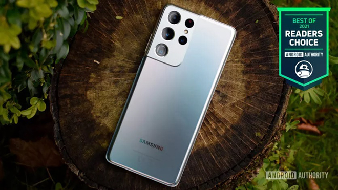 Galaxy S21 Ultra là chiếc điện thoại tốt nhất năm 2021 do độc giả Android Authority bình chọn.
