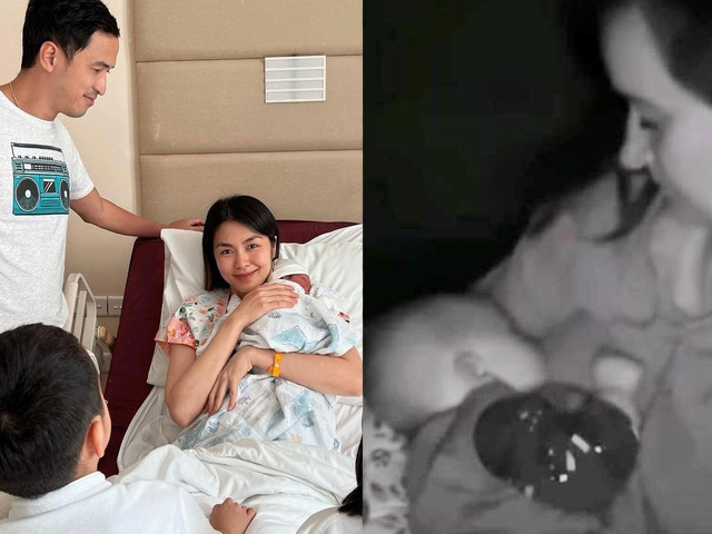 Đời sống Showbiz - Hà Tăng đăng khoảnh khắc mẹ cho con bú sau khi sinh con thứ 3 cho nhà chồng "tập đoàn 3.000 tỷ"