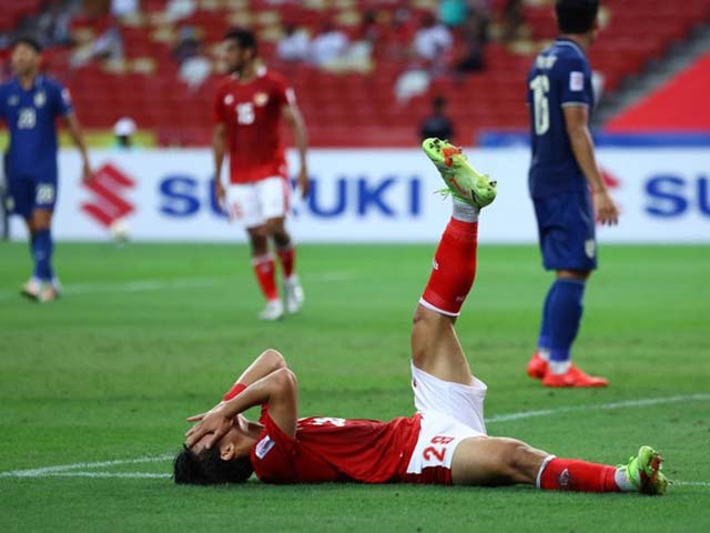 Indonesia thua Thái Lan 0-4 ở trận chung kết lượt đi AFF Cup 2021