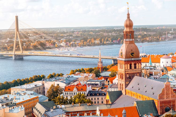 Vẻ đẹp kiến trúc&nbsp;đậm chất châu Âu của Latvia (ảnh: Gossein)