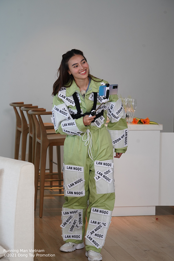 Lan Ngọc an tâm hơn khi chặng đua cuối có sự bảo vệ của Karik