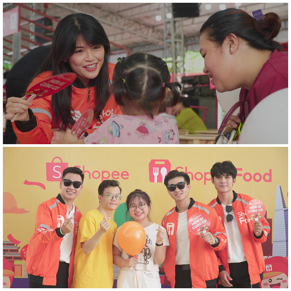 Nói về độ tận tình, vui vẻ tại sự kiện lần này thì phải nhắc đến dàn shipper cực phẩm của ShopeeFood