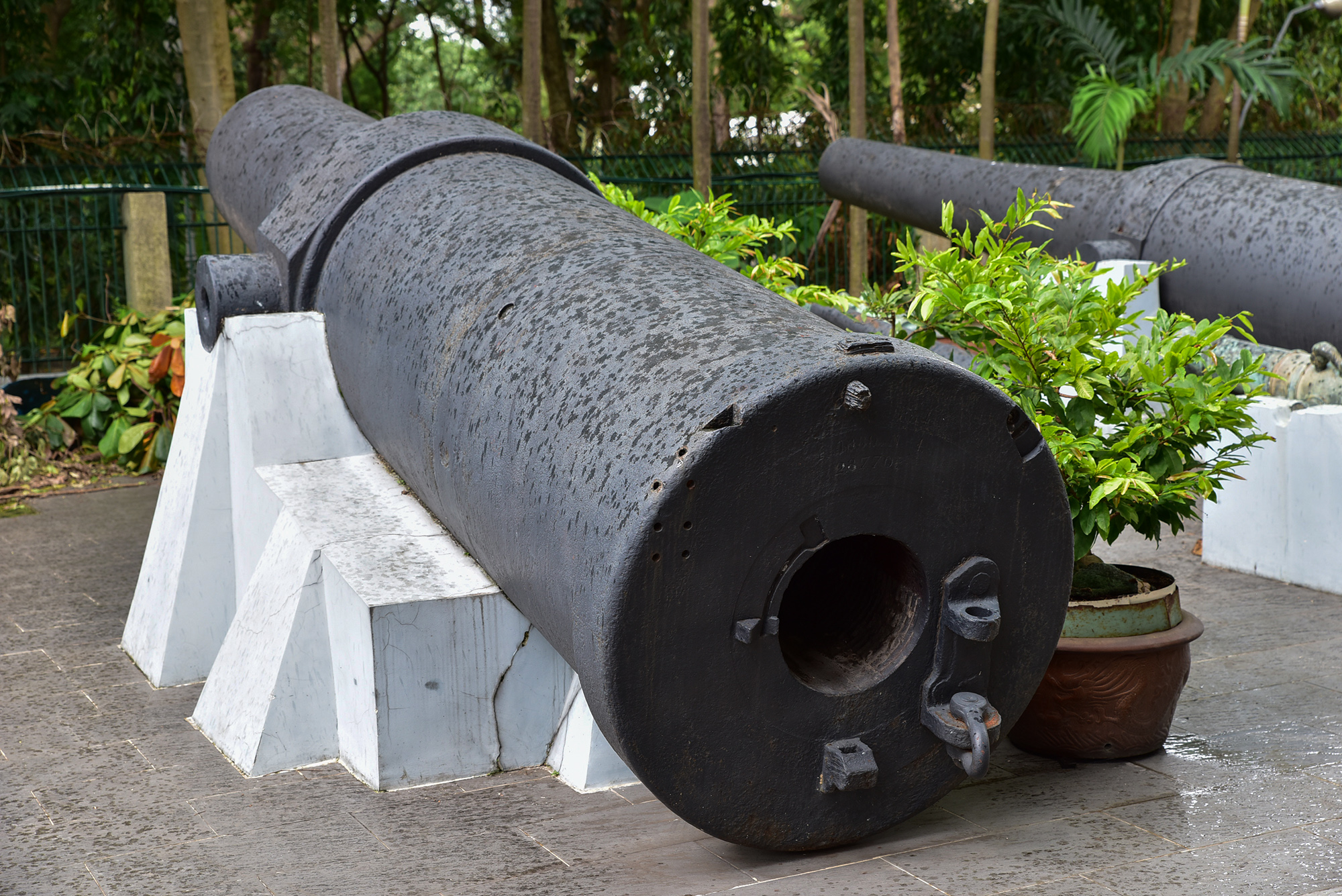 Khoảng giữa thế kỷ 19, tại châu Âu, súng thần công được cải tiến thành các loại pháo với đặc điểm bắn xa hơn và chính xác hơn, đạn đặc được chế thành đạn nổ để tăng hiệu quả sát thương hoặc tiêu diệt gọn cứ điểm. Loại vũ khí này cũng được một số nước châu Âu sử dụng trong các cuộc chiến tranh xâm chiếm thuộc địa, trong đó có Việt Nam.