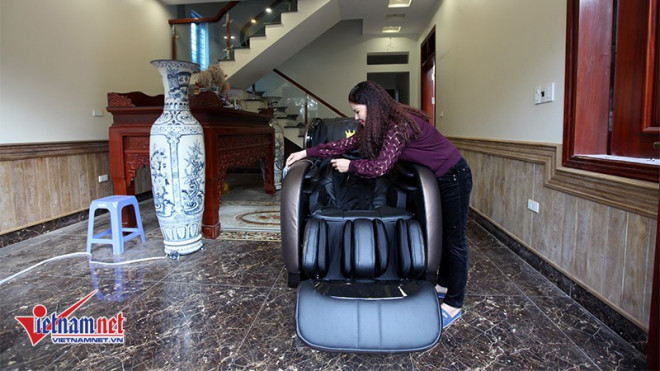 Không gian bên trong căn nhà mới xây của tiền
vệ Quang Hải.