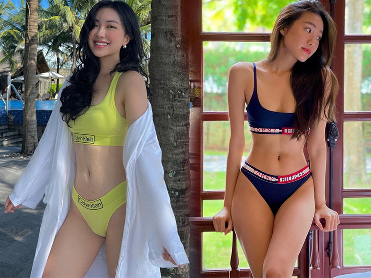 Bạn trẻ - Cuộc sống - Nhan sắc nóng bỏng của bạn gái Văn Hậu, bà xã Đức Chinh HOT nhất tuần