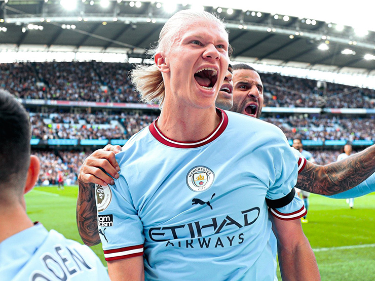 Bóng đá - Haaland hat-trick "xé lưới" MU, ghi danh lịch sử Ngoại hạng Anh