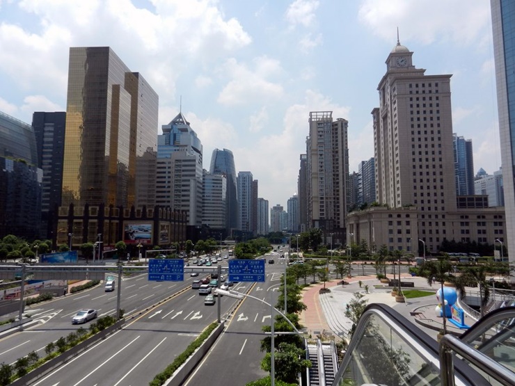Thành phố Quảng Châu - thủ phủ tỉnh Quảng Đông với các toà nhà chọc trời hiện đại không thua kém bất cứ thành phố nào trên thế giới.
