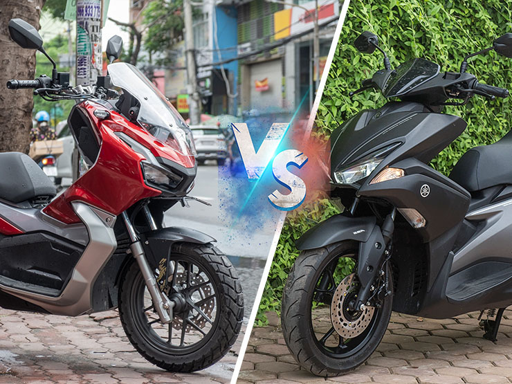 Xe máy - Xe đạp - 2 xe tay ga dáng thể thao hầm hố cực đẹp khiến bạn "khó chọn"