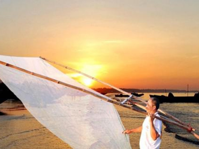 Tin tức trong ngày - Mùa tép nhảy trên biển Trà Cổ