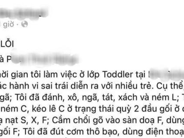 Giáo dục - du học - Đà Nẵng: Xác minh cô giáo tát, ném trẻ, cho ăn lại đồ nhả ra