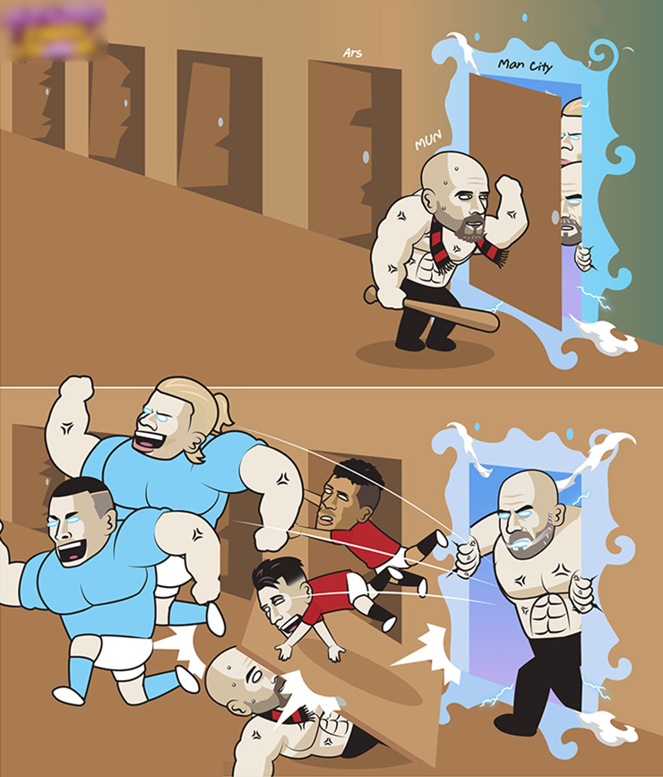 Khi Ten Hag gõ cửa nhầm đối tượng.