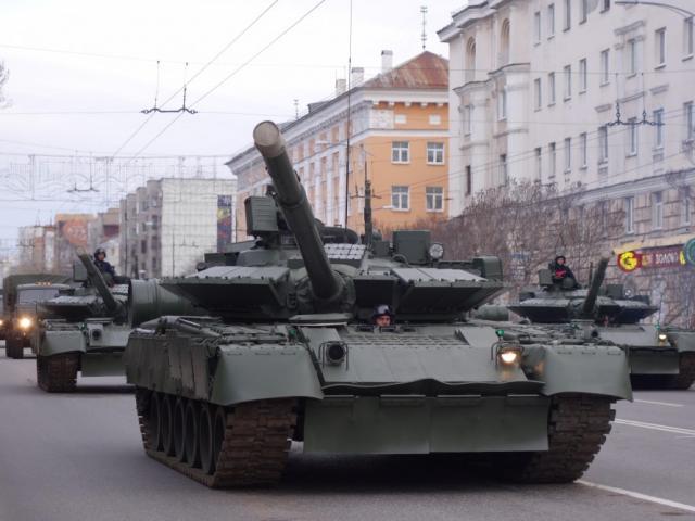 Uy lực siêu tăng T-80BVM của Nga chuyên dùng để đối phó phương Tây