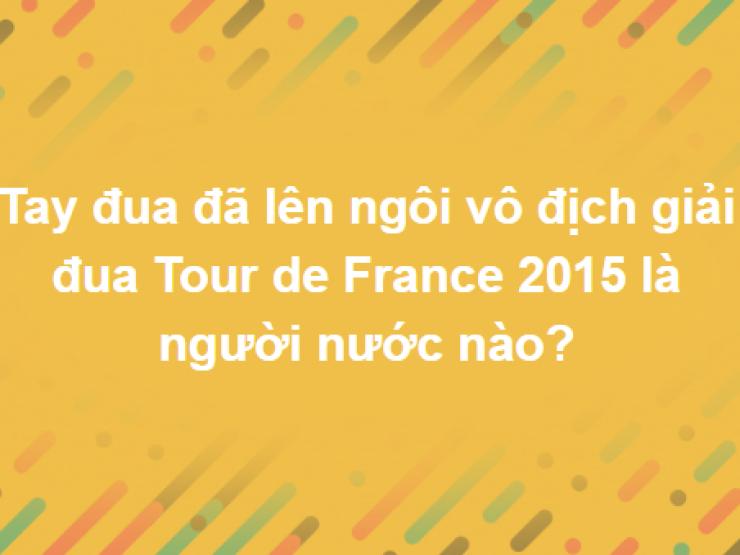 Giáo dục - du học - 15 câu hỏi thử thách cả những người thông thái nhất