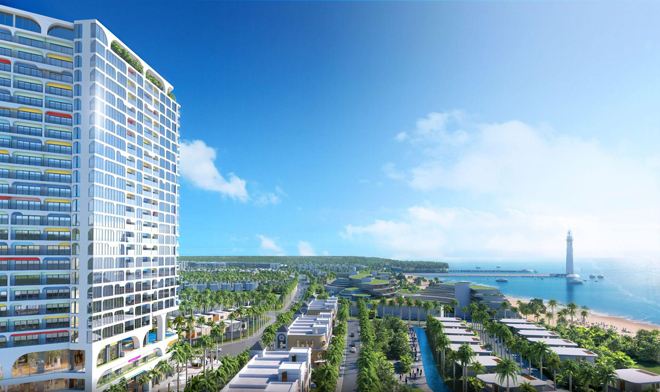 Căn hộ biển thụ hưởng trọn vẹn hệ sinh thái từ Venezia Beach