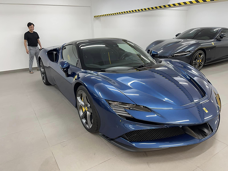 Tin tức ô tô - Cận cảnh "siêu ngựa" Ferrari SF90 Spider mới về nước của Cường Đôla