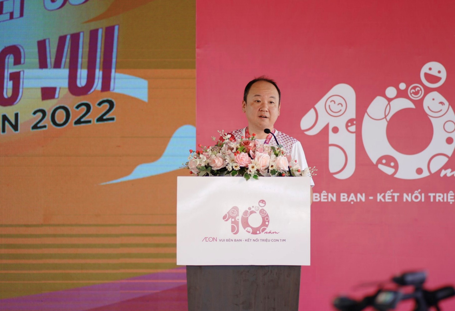 Ông Furusawa Yasuyuki, Tổng Giám đốc AEON Việt Nam chia sẻ về Giải chạy "Cung đường tiếp sức - Cả nhà cùng vui"