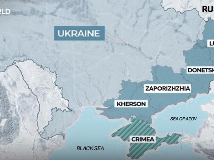 Nga thông báo về cách xác định địa giới để sáp nhập Kherson, Zaporizhia