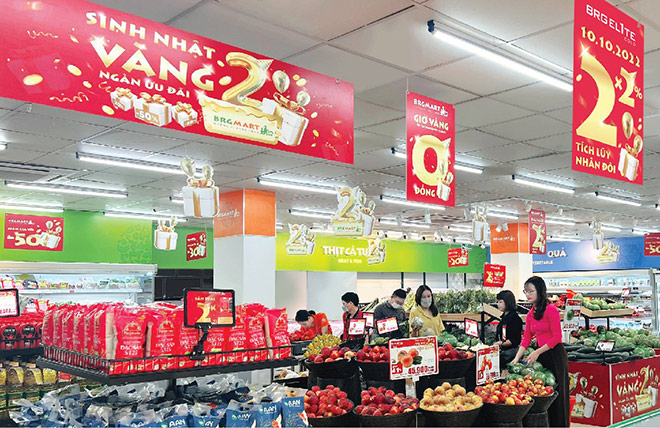 Đại tiệc “Sinh nhật vàng, Ngàn ưu đãi” diễn ra từ 30/9/2022 – 14/10/2022 trên toàn hệ thống siêu thị BRGMart