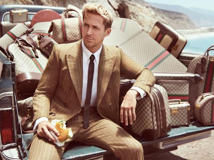 Thời trang - "Nam thần" Ryan Gosling vừa phong trần vừa lịch lãm khi làm đại diện mới nhất của Gucci