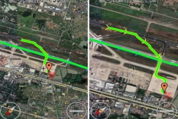 Tin tức trong ngày - Thực hư hình ảnh "lạ" máy bay hạ cánh tại Nội Bài