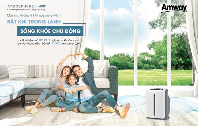 Giải pháp cho không khí sạch trong lành, giúp sống khỏe toàn diện từ Atmosphere Mini™ - 5