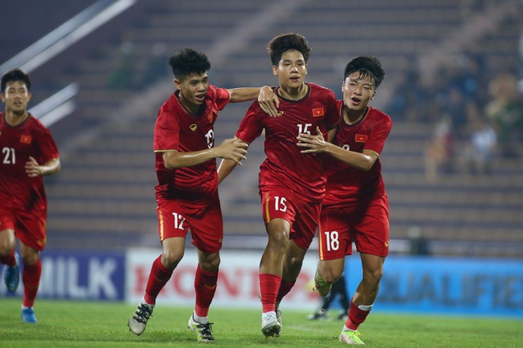 U17 Việt Nam thắng dễ ở trận ra quân vòng loại U17 châu Á
