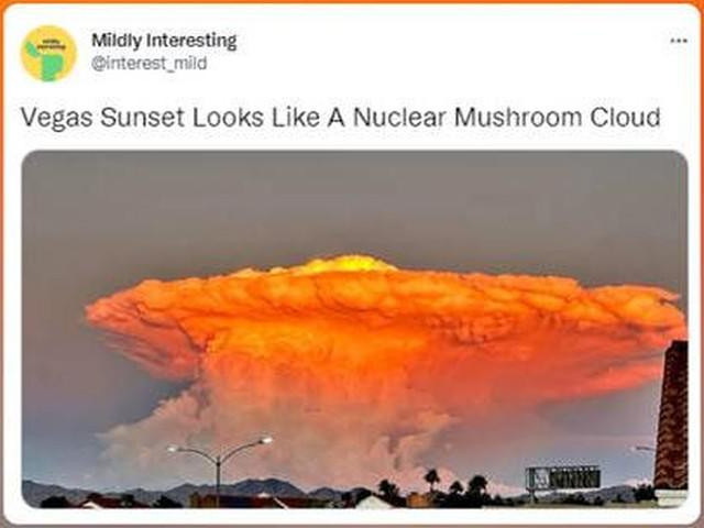 Thế giới - Xuất hiện “đám mây hình nấm” kỳ lạ ở thành phố lớn của Mỹ