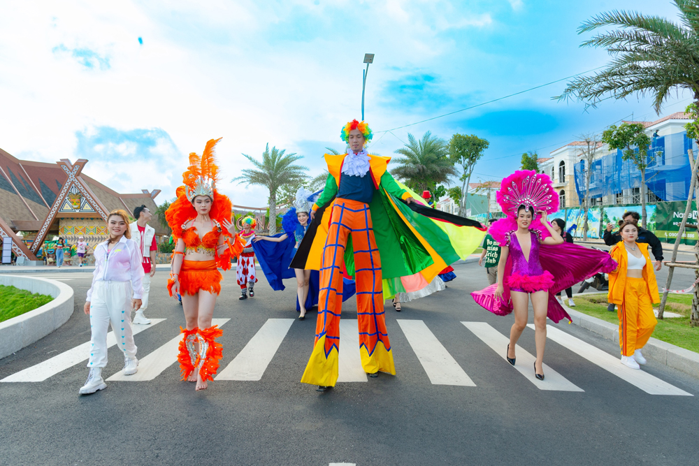 Hoạt động lễ hội đặc sắc được tổ chức thường xuyên tại NovaWorld Ho Tram