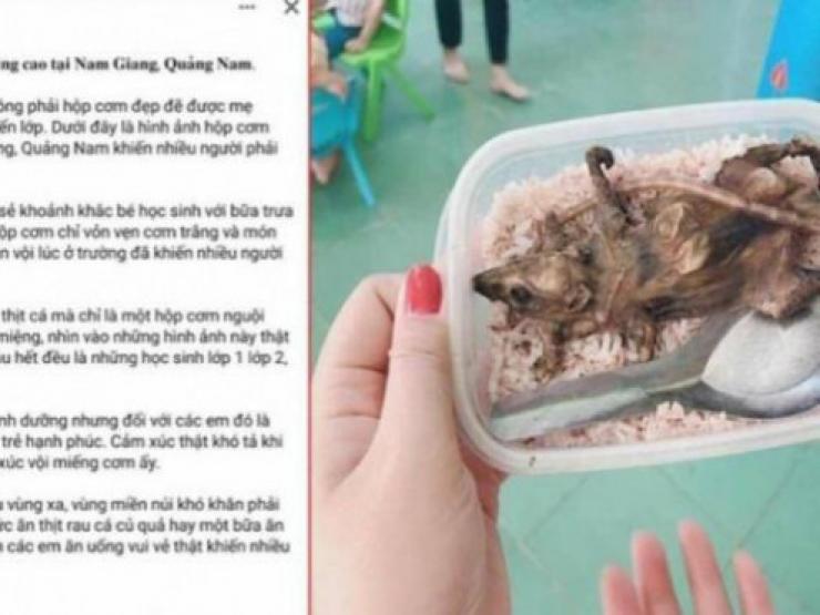 Tin tức trong ngày - Giám đốc đăng tin "bữa cơm thịt chuột" của HS miền núi bị phạt 7,5 triệu