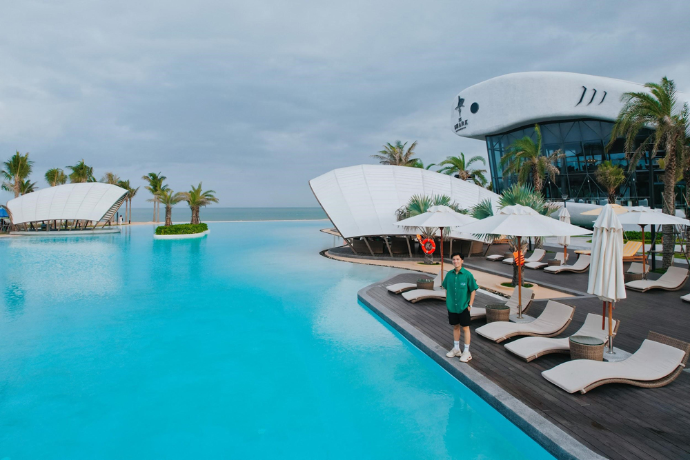 Hồ bơi nước mặn Ocean Pool tại NovaWorld Ho Tram