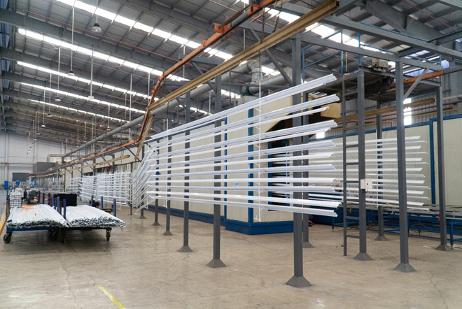 Dây chuyền sản xuất ứng dụng công nghệ hiện đại của An Lập Phát