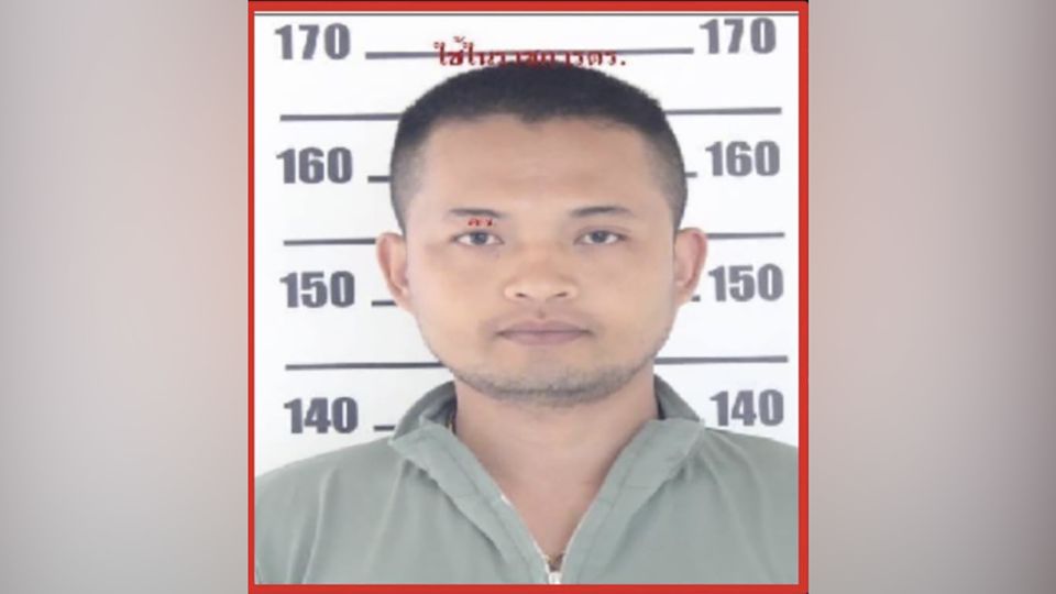 Nghi phạm Panya Khamrab bị truy nã. Ảnh: Central Investigation Bureau