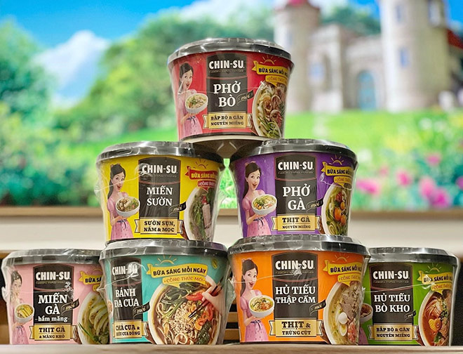 Khéo léo “đóng gói” đủ hương vị 3 miền thành bữa sáng tiện lợi, dễ hiểu vì sao CHIN-SU chinh phục khẩu vị của người Việt khắp cả nước.