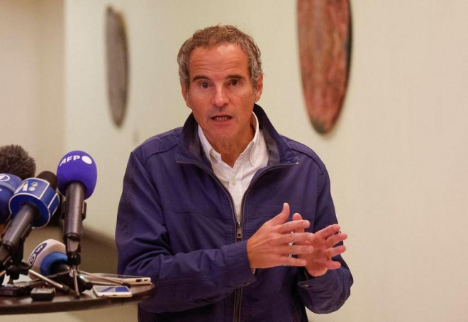 Tổng giám đốc Cơ quan Năng lượng Nguyên tử Quốc tế Rafael Grossi. Ảnh: REUTERS