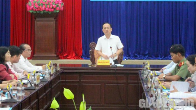 Chủ tịch UBND tỉnh Bạc Liêu Phạm Văn Thiều đề nghị cho thanh tra, kiểm tra kỹ, nếu có dấu hiệu vi phạm pháp luật thì chuyển sang Cơ quan CSĐT làm rõ, không bao che sai phạm.