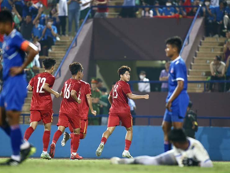 Kết quả bóng đá U17 Việt Nam - U17 Nepal: ”Hủy diệt” 5 bàn, lợi thế đấu Thái Lan (Vòng loại U17 châu Á)