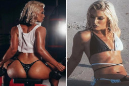 Thể thao - Xuất hiện "Nữ khổng lồ xanh" tuyệt đẹp, mỹ nhân đấu vật thu hút với ảnh bikini