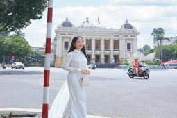 Đời sống Showbiz - Diệu Thảo "Phía trước là bầu trời" đẹp yêu kiều, thanh thoát