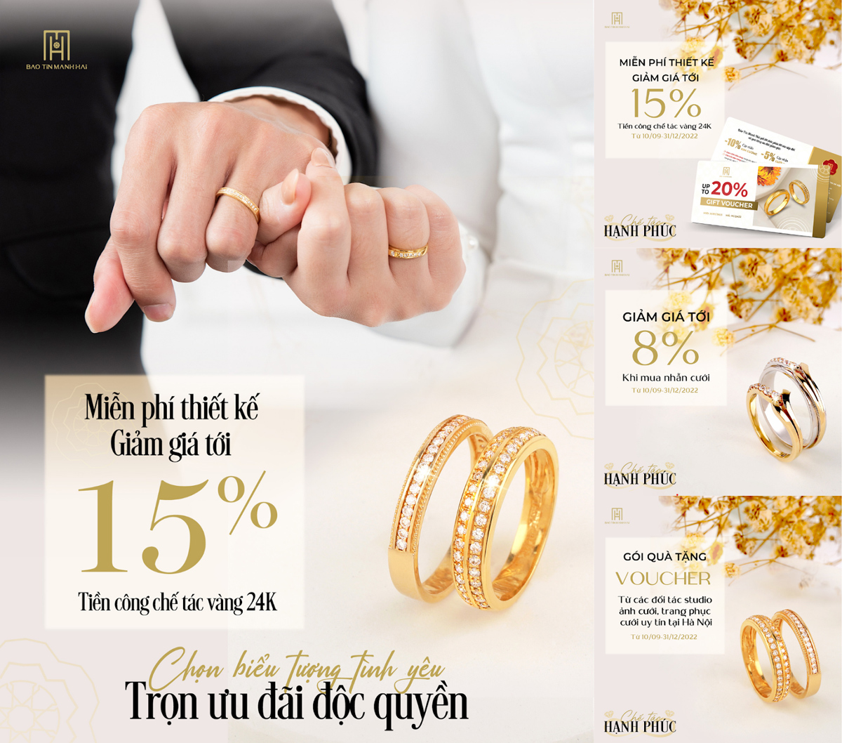 Bảo Tín Mạnh Hải tung chương trình "Chế tác hạnh phúc" cùng ưu đãi khủng cho các cặp đôi - 5