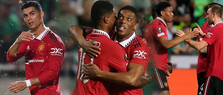Ronaldo không hiệu quả như bộ đôi Martial và Rashford