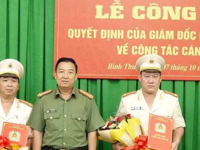 Tin tức trong ngày - Công an tỉnh Bình Thuận bổ nhiệm nhiều cán bộ chủ chốt