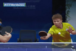 Thể thao - Chóng mặt xem bóng bàn thế giới: Siêu nhân "nhắm mắt" vẫn đánh trúng