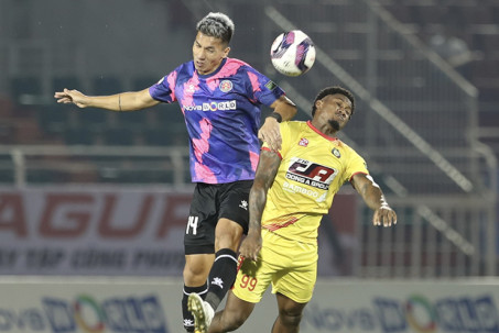 Trực tiếp bóng đá Sài Gòn - Thanh Hóa: Vieira đá hỏng phạt đền (V-League) (Hết giờ)