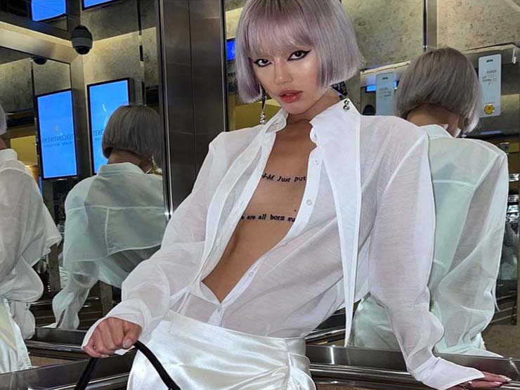 Thời trang - Diện áo ngực trong suốt như nước, hot girl Hà thành gây chú ý với màn lên đồ độc đáo