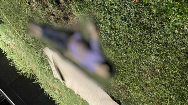 Hiện trường vụ việc phát hiện thi thể nam bệnh nhân tại Bệnh viện Đa khoa tỉnh Bắc Giang.