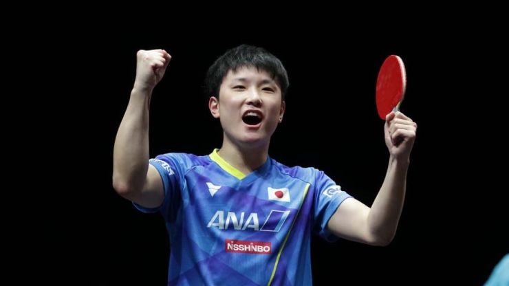 Harimoto là tay vợt duy nhất tại giải đấu vừa kết thúc thắng được VĐV chủ nhà, không những vậy anh còn hạ số 1 thế giới Fan Zhendong