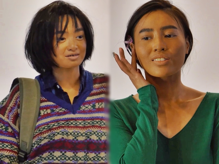 Phim - Lan Ngọc, Kaity Nguyễn lộ ảnh đen nhẻm, răng hô trong "quá khứ"