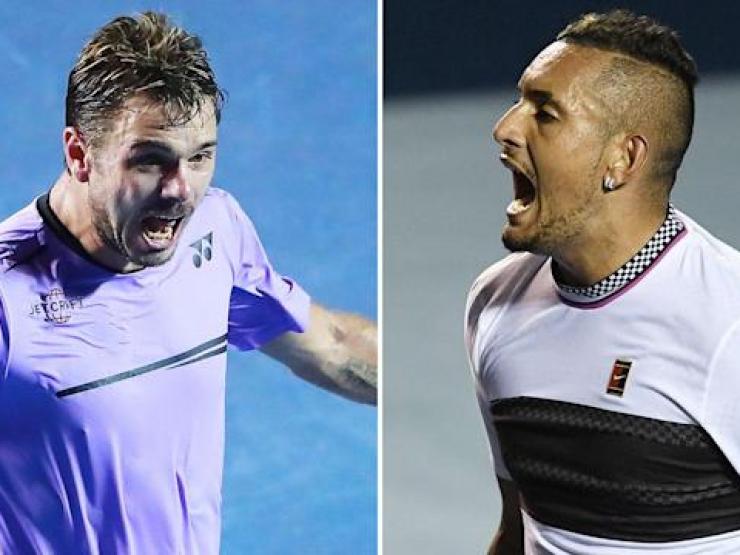 Thể thao - Cú sốc tennis: Wawrinka lao vào phòng thay đồ đòi "tẩn" Kyrgios