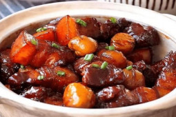 Ẩm thực - Lạ miệng món thịt kho hạt dẻ cực thơm ngon cho cả gia đình